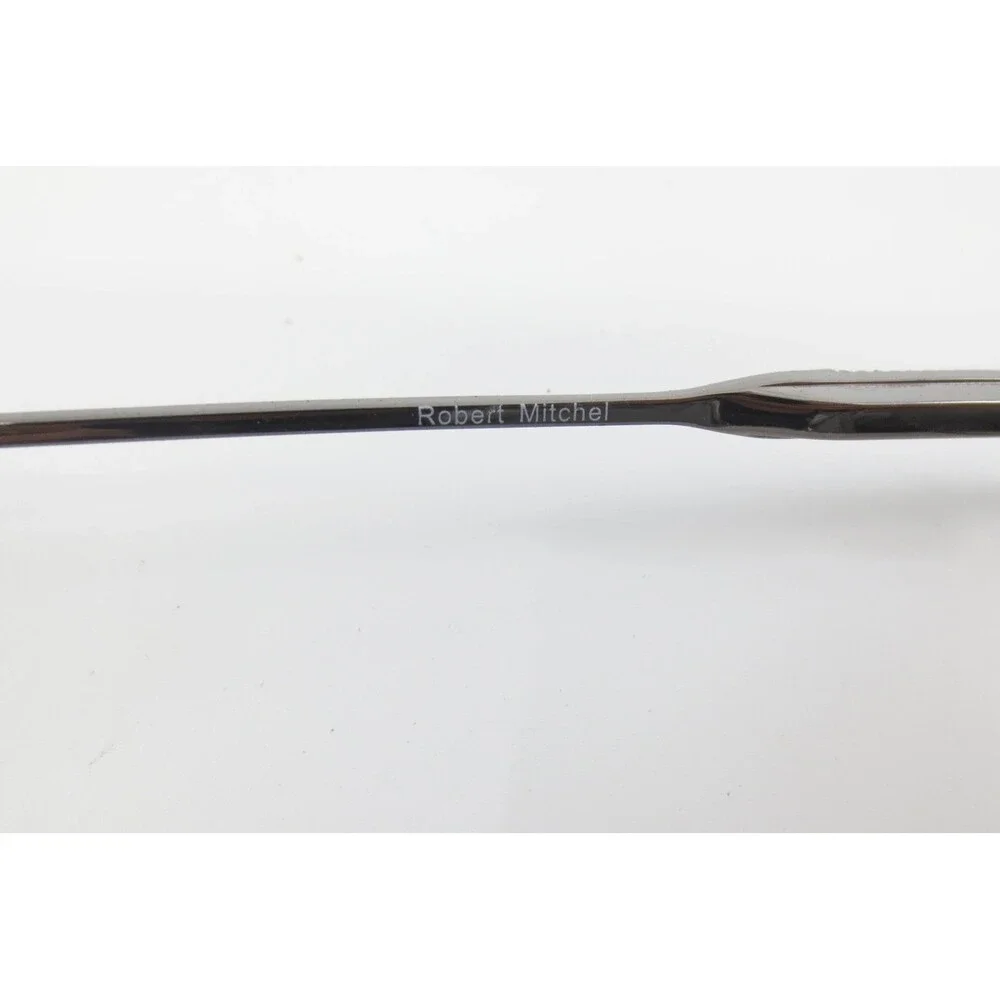 Robert Mitchel RM 202315 GUN Aviator Eyeglass Frames Gunmetal 54-17-150